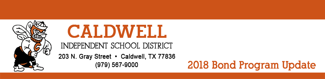 Welcome to Caldwell ISD Bond Program Website